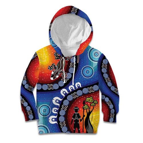 Honoring 50 Years NAIDOC Week 2025 Kid Hoodie