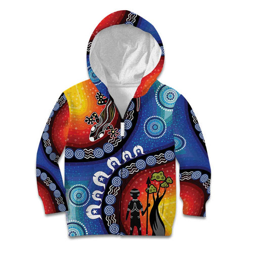 Honoring 50 Years NAIDOC Week 2025 Kid Hoodie