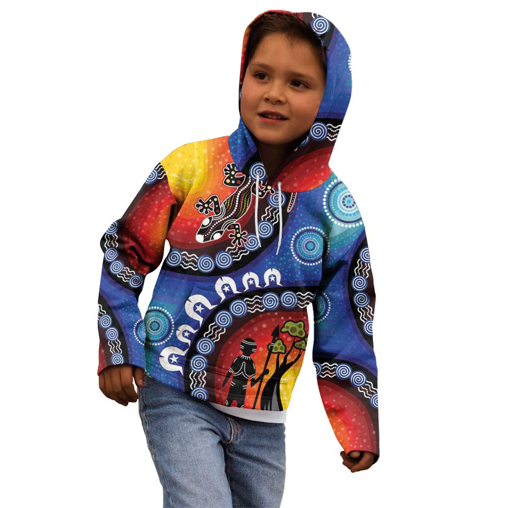 Honoring 50 Years NAIDOC Week 2025 Kid Hoodie