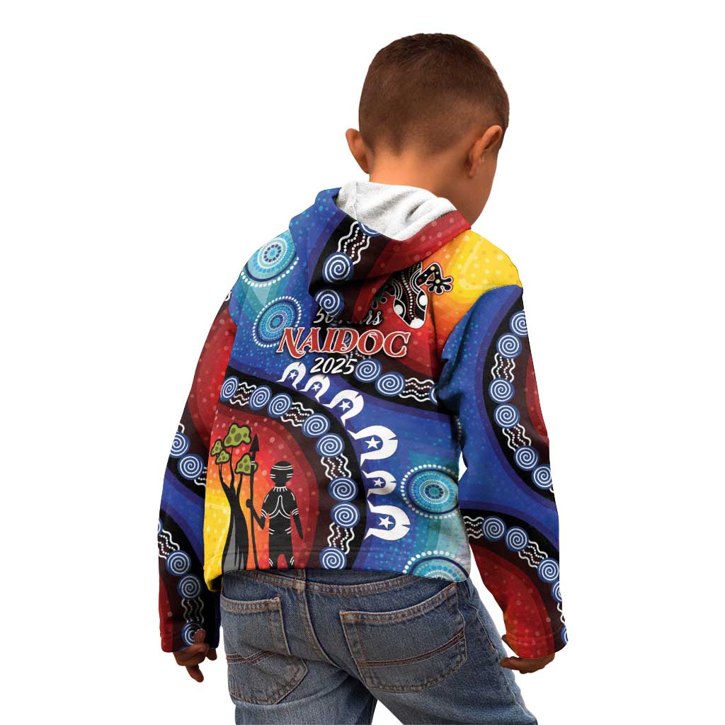 Honoring 50 Years NAIDOC Week 2025 Kid Hoodie