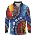 Honoring 50 Years NAIDOC Week 2025 Long Sleeve Polo Shirt