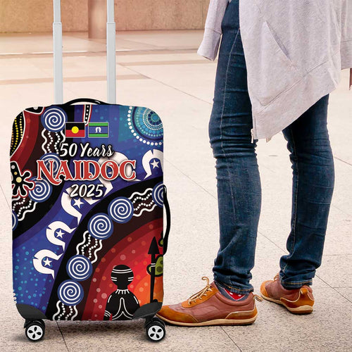 Honoring 50 Years NAIDOC Week 2025 Luggage Cover