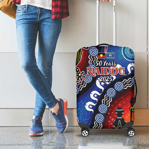 Honoring 50 Years NAIDOC Week 2025 Luggage Cover