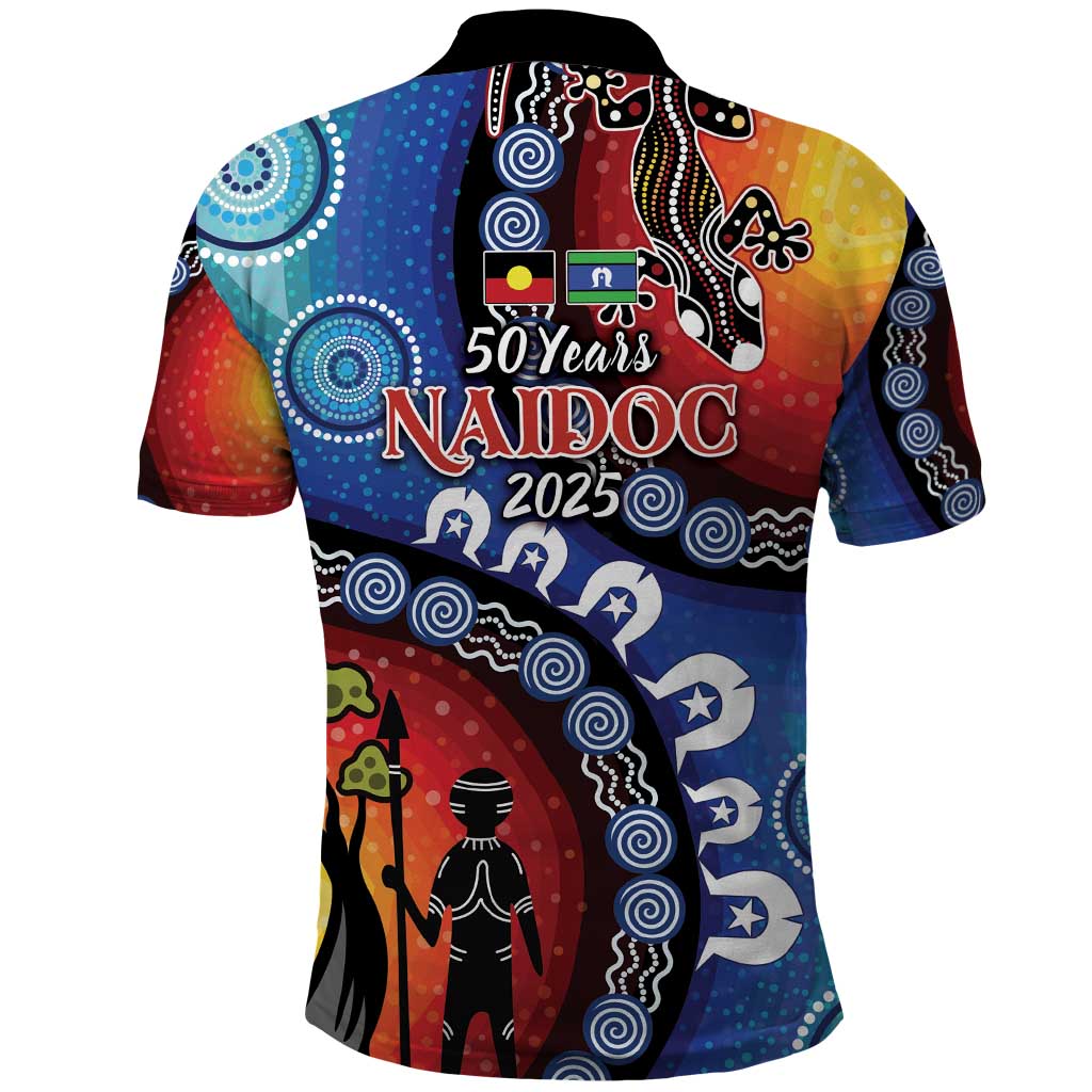Honoring 50 Years NAIDOC Week 2025 Polo Shirt