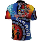 Honoring 50 Years NAIDOC Week 2025 Polo Shirt