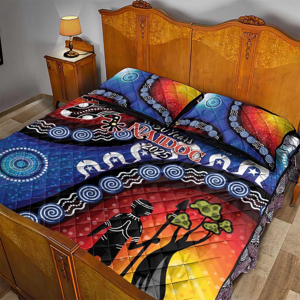 Honoring 50 Years NAIDOC Week 2025 Quilt Bed Set