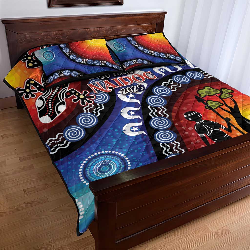 Honoring 50 Years NAIDOC Week 2025 Quilt Bed Set