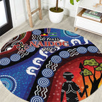 Honoring 50 Years NAIDOC Week 2025 Round Carpet