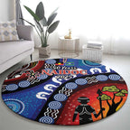 Honoring 50 Years NAIDOC Week 2025 Round Carpet