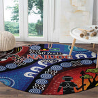 Honoring 50 Years NAIDOC Week 2025 Round Carpet