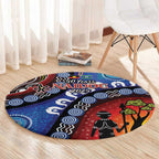 Honoring 50 Years NAIDOC Week 2025 Round Carpet