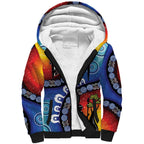 Honoring 50 Years NAIDOC Week 2025 Sherpa Hoodie