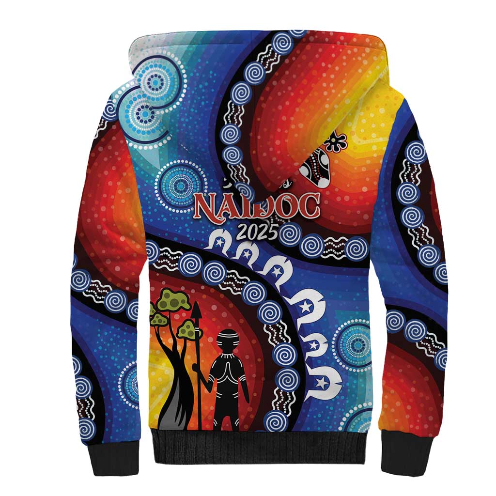 Honoring 50 Years NAIDOC Week 2025 Sherpa Hoodie