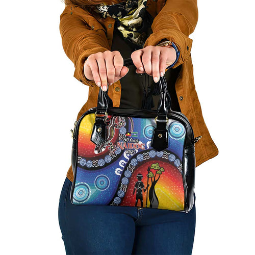 Honoring 50 Years NAIDOC Week 2025 Shoulder Handbag