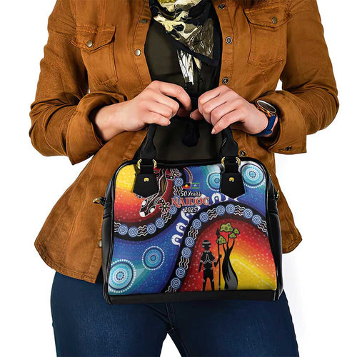 Honoring 50 Years NAIDOC Week 2025 Shoulder Handbag