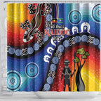 Honoring 50 Years NAIDOC Week 2025 Shower Curtain