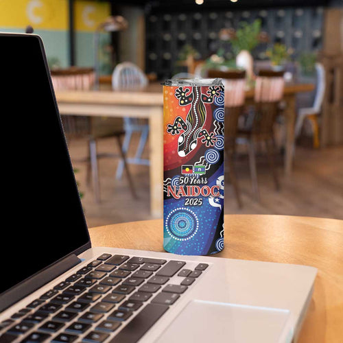 Honoring 50 Years NAIDOC Week 2025 Skinny Tumbler