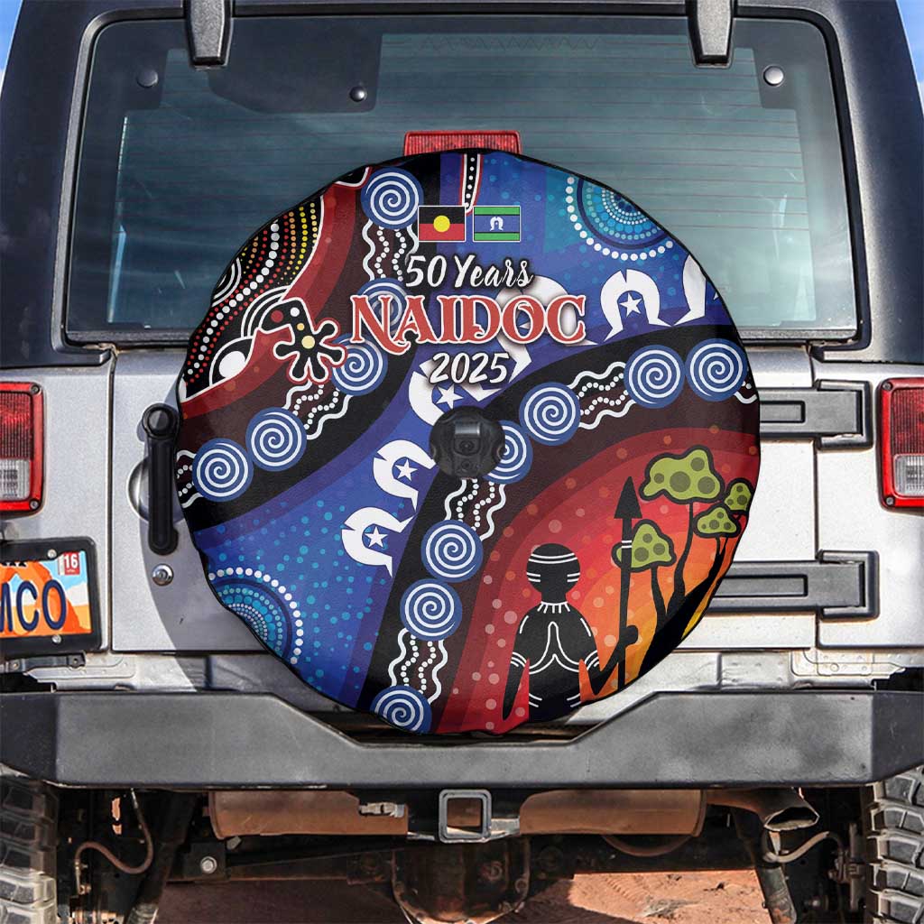 Honoring 50 Years NAIDOC Week 2025 Spare Tire Cover