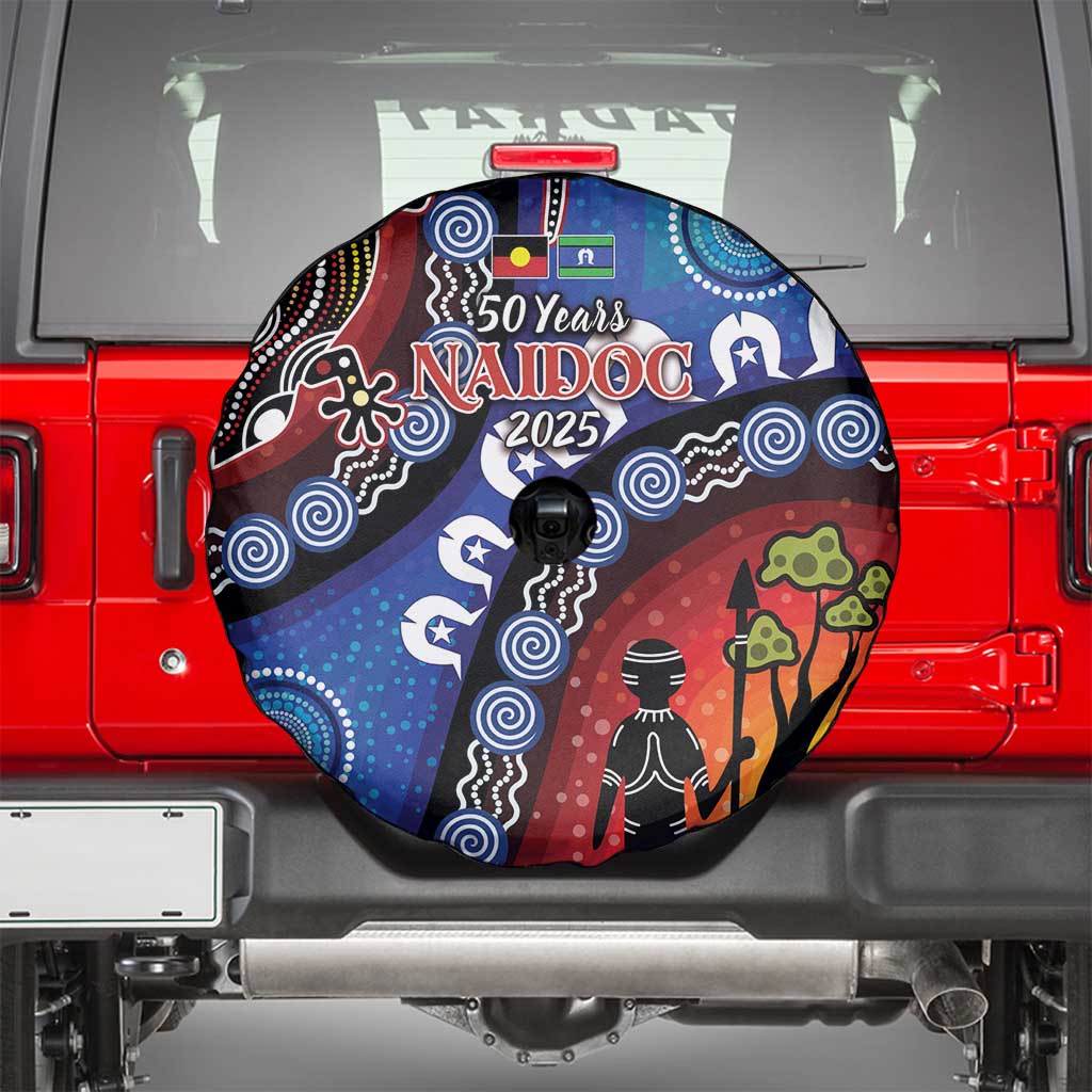 Honoring 50 Years NAIDOC Week 2025 Spare Tire Cover
