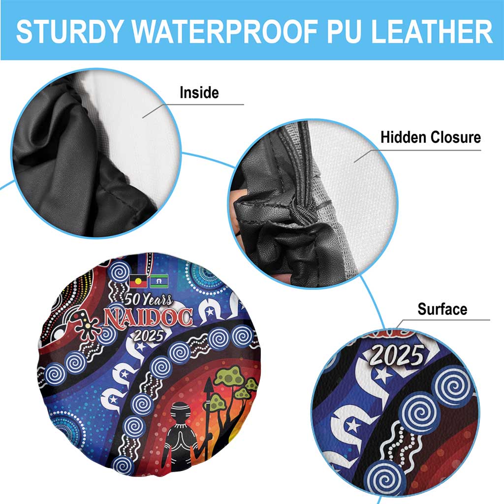 Honoring 50 Years NAIDOC Week 2025 Spare Tire Cover