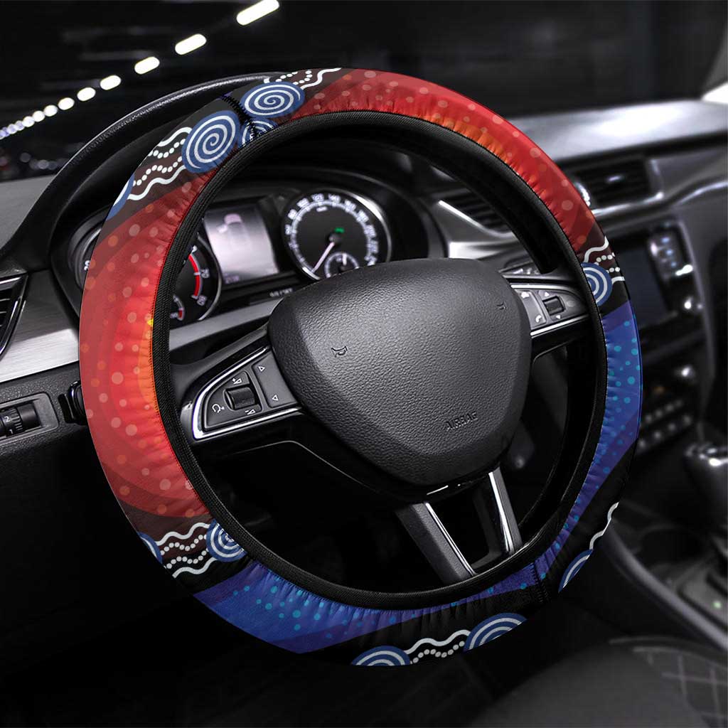 Honoring 50 Years NAIDOC Week 2025 Steering Wheel Cover
