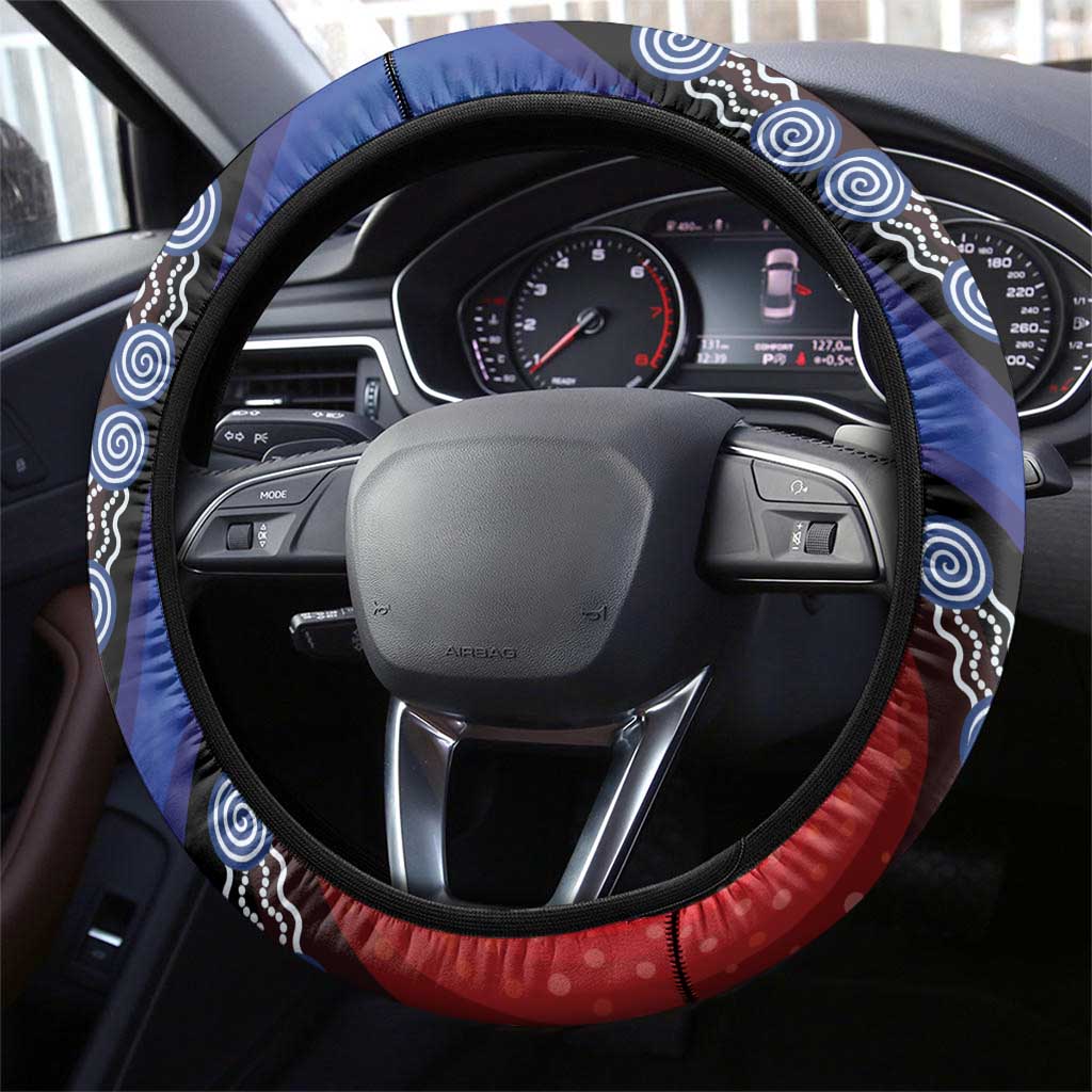 Honoring 50 Years NAIDOC Week 2025 Steering Wheel Cover