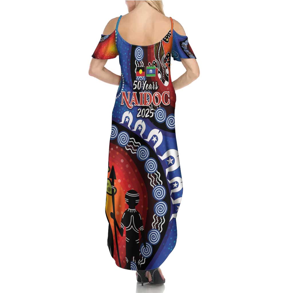 Honoring 50 Years NAIDOC Week 2025 Summer Maxi Dress