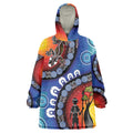 Honoring 50 Years NAIDOC Week 2025 Wearable Blanket Hoodie