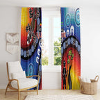 Honoring 50 Years NAIDOC Week 2025 Window Curtain