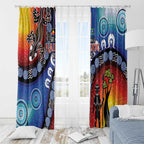 Honoring 50 Years NAIDOC Week 2025 Window Curtain