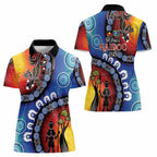 Honoring 50 Years NAIDOC Week 2025 Women Polo Shirt