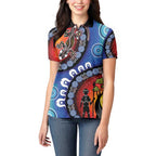 Honoring 50 Years NAIDOC Week 2025 Women Polo Shirt