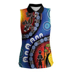 Honoring 50 Years NAIDOC Week 2025 Women Sleeveless Polo Shirt
