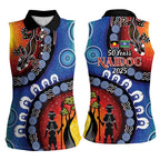 Honoring 50 Years NAIDOC Week 2025 Women Sleeveless Polo Shirt