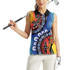 Honoring 50 Years NAIDOC Week 2025 Women Sleeveless Polo Shirt
