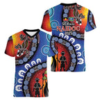 Honoring 50 Years NAIDOC Week 2025 Women V-Neck T-Shirt
