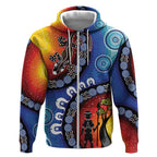 Honoring 50 Years NAIDOC Week 2025 Zip Hoodie