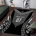 2025 Rugby Championship New Zealand Custom Area Rug Poutama Motifs - Aussie Hoodie