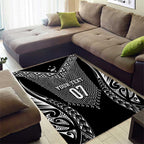 2025 Rugby Championship New Zealand Custom Area Rug Poutama Motifs - Aussie Hoodie