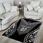 2025 Rugby Championship New Zealand Custom Area Rug Poutama Motifs - Aussie Hoodie