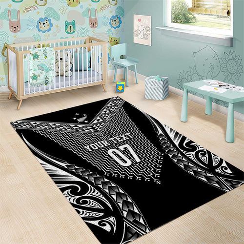 2025 Rugby Championship New Zealand Custom Area Rug Poutama Motifs - Aussie Hoodie