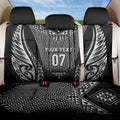 2025 Rugby Championship New Zealand Custom Back Car Seat Cover Poutama Motifs - Aussie Hoodie