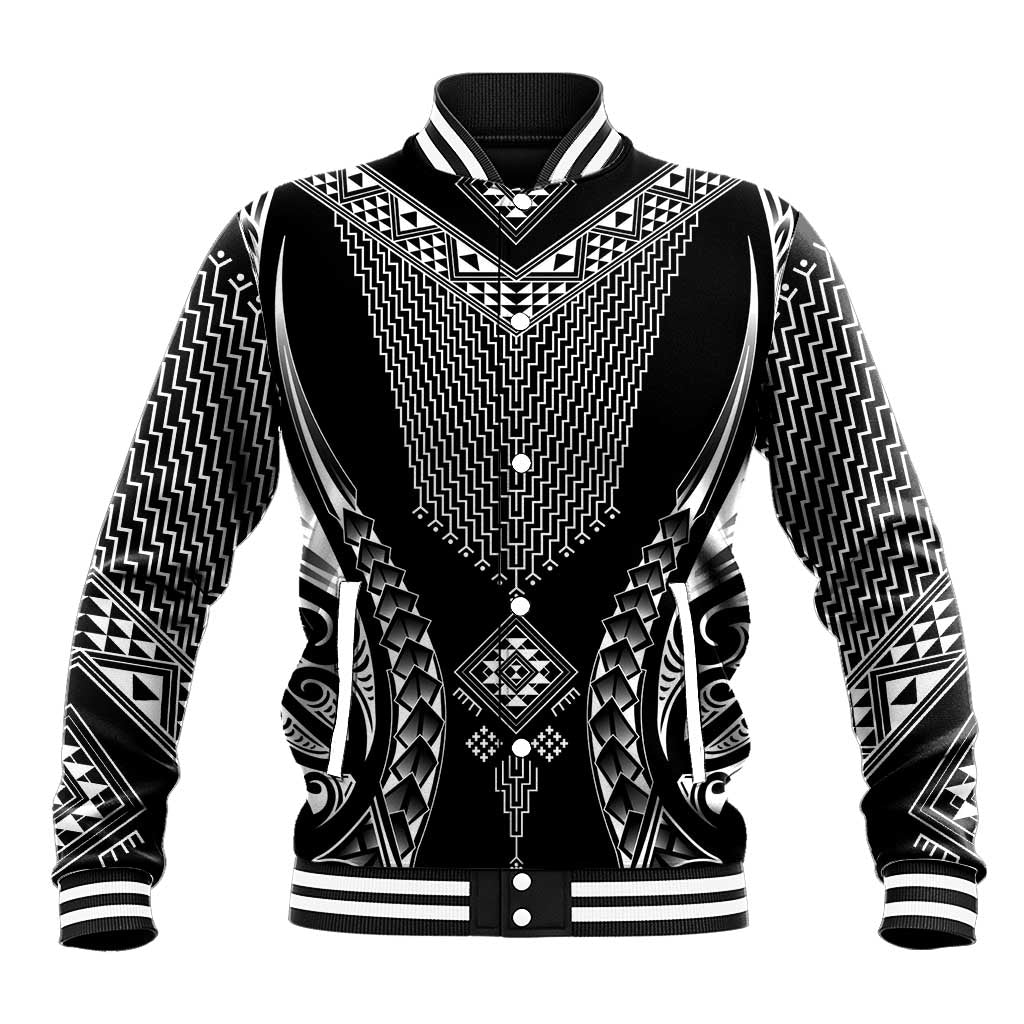 2025 Rugby Championship New Zealand Custom Baseball Jacket Poutama Motifs - Aussie Hoodie