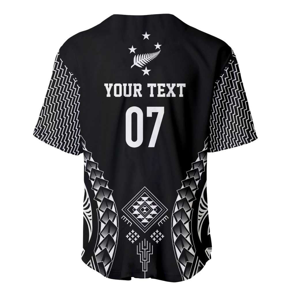 2025 Rugby Championship New Zealand Custom Baseball Jersey Poutama Motifs - Aussie Hoodie