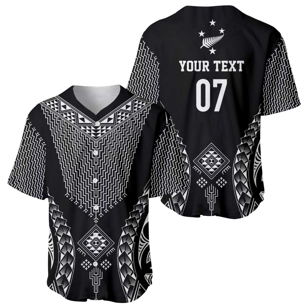 2025 Rugby Championship New Zealand Custom Baseball Jersey Poutama Motifs - Aussie Hoodie