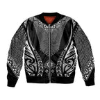 2025 Rugby Championship New Zealand Custom Bomber Jacket Poutama Motifs - Aussie Hoodie