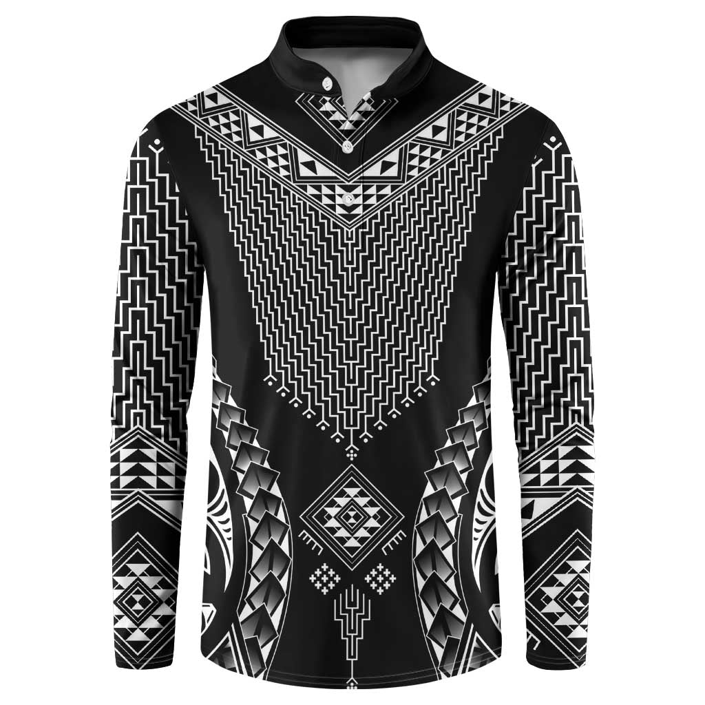 2025 Rugby Championship New Zealand Custom Button Sweatshirt Poutama Motifs - Aussie Hoodie