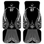 2025 Rugby Championship New Zealand Custom Car Mats Poutama Motifs - Aussie Hoodie