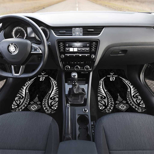 2025 Rugby Championship New Zealand Custom Car Mats Poutama Motifs - Aussie Hoodie