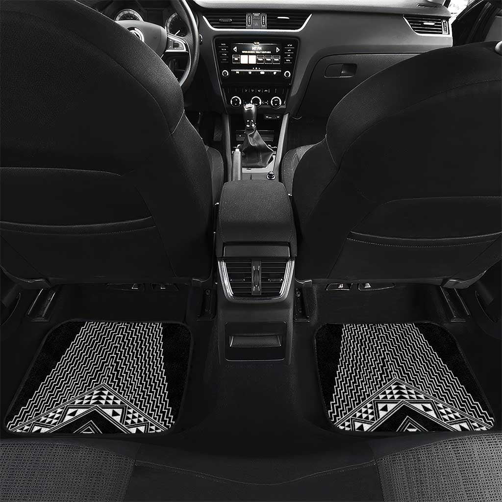 2025 Rugby Championship New Zealand Custom Car Mats Poutama Motifs - Aussie Hoodie